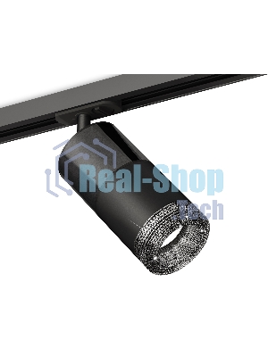 Светильник Ambrella light XT7402051 SBK/DCH/BK черный песок/черный хром/тонированный MR16 GU5.3