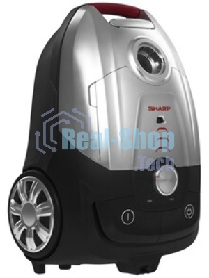Пылесос Sharp ECJB19RS серебристый, 350/1900 Вт, уборка сухая, пылесборник мешок 2.3 л