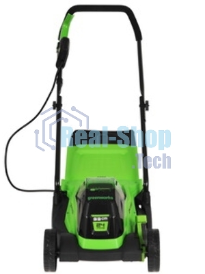 Газонокосилка аккумуляторная GreenWorks GD24LM33, 24 В, 4 Ач