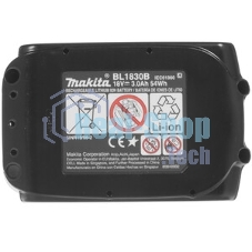 Аккумулятор для Makita (p/n: 194205-3, BL1830) 3.0Ah 18V Li-Ion