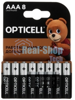 Батарея Opticell Basic LR03 AAA (4шт) блистер