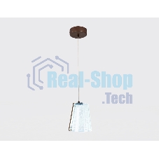Подвесной светодиодный светильник AK4113 CF кофе 19W D150*980 (Без ПДУ)