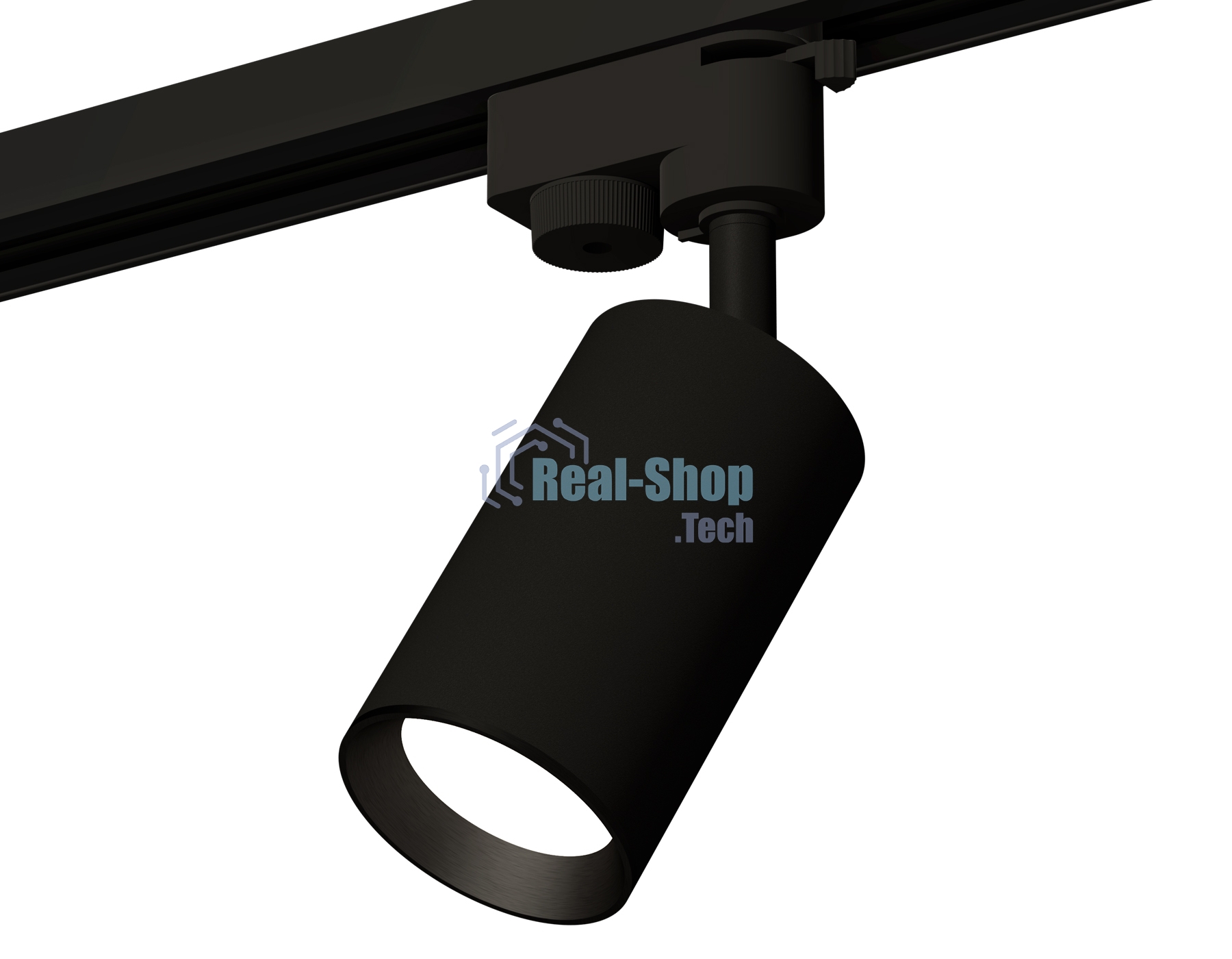 Светильник Ambrella light XT6323003 SBK/PBK черный песок/черный полированный MR16 GU5.3 (A2521, C6323, N6103)
