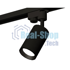 Светильник Ambrella light XT6323003 SBK/PBK черный песок/черный полированный MR16 GU5.3 (A2521, C6323, N6103)