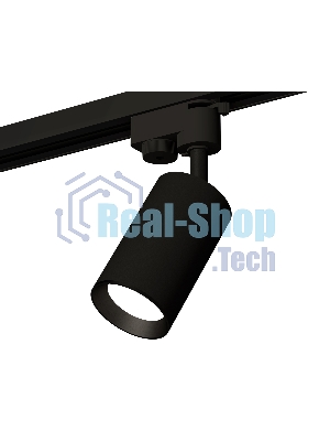 Светильник Ambrella light XT6323003 SBK/PBK черный песок/черный полированный MR16 GU5.3 (A2521, C6323, N6103)