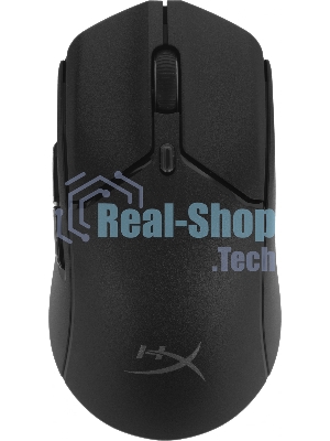 Мышь беспроводная HyperX Haste 2 черный, 26000 dpi, радиоканал, Bluetooth, USB, кнопки - 5