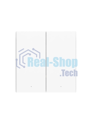 Выключатель двухклавишный Aqara Wireless Remote Switch H1 (WRS-R02)