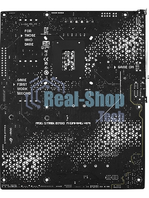 Материнская плата ASUS ROG STRIX B760-A GAMING WIFI, LGA 1700, Intel B760, 4xDDR5, 4xSATA, 3xM.2, 1xPCIe 5.0 x16, 1xPCIe 3.0 x4, 1xHDMI, 1xDP, 1x 2.5Gb LAN, 1xUSB-A 3.2 Gen 2, 2xUSB-A 3.2 Gen 1, 4xUSB 2.0, 5x3.5 мм, 7.1, Standard-ATX