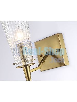 Светильник Ambrella light TR3236 BS/FR латунь/белый матовый E14 max 40W 250*120*210