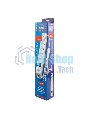 Фильтр-удлинитель Power Cube PRO, 3,0 м, LC контур, 16А/3,5 кВт