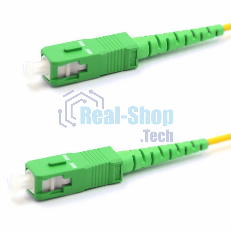 Патч-корд оптический соединительный Rexant (SM), 9/125 (OS2), SC/APC-SC/APC, (Simplex), LSZH, 2м