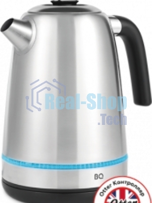 Чайник электрический BQ KT1725SW стальной/черный
