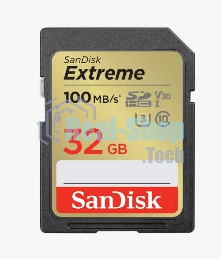 Карта памяти SDHC 32GB UHS-I SDSDXVT-032G-GNCIN SANDISK