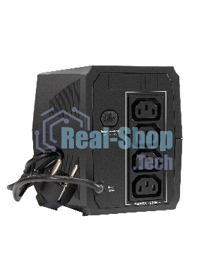 Источник бесперебойного питания ExeGate SpecialPro UNB-500.LED.AVR.4C13 500VA/300W, LED, AVR, 4*C13, черный