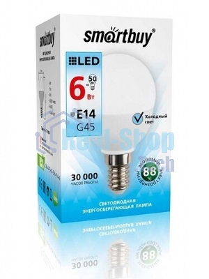 Светодиодная (LED) лампа Smartbuy-P45-05W/4000/E14