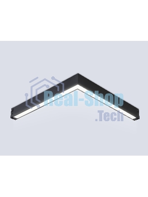 Светильник светодиодный угловой для шинопровода Magnetic Ambrella light GL1299 BK черный IP20 24W 3000K-6400K 220V 120° 342*367*42 (Без ПДУ)