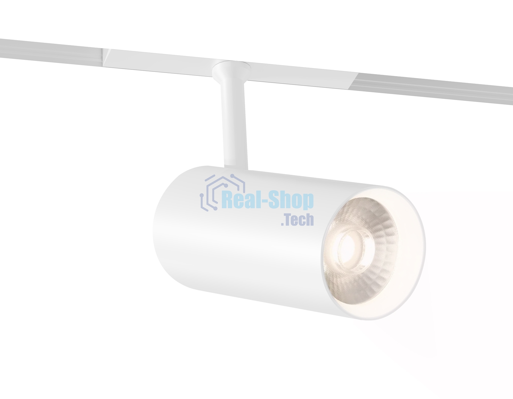 Трековый акцентный светильник Ambrella light GL4430 WH белый IP20 20W 3CCT 3000-6000K SMART 48V 24° D65*140
