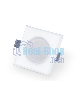 Светильник Ambrella light TN138 WH/FR белый/матовый GU5.3 90*90*25