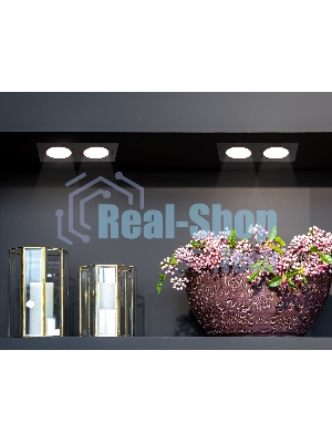 Светильник Ambrella light TN51827/2 BK черный GX53/2 max 15W 215*110*39