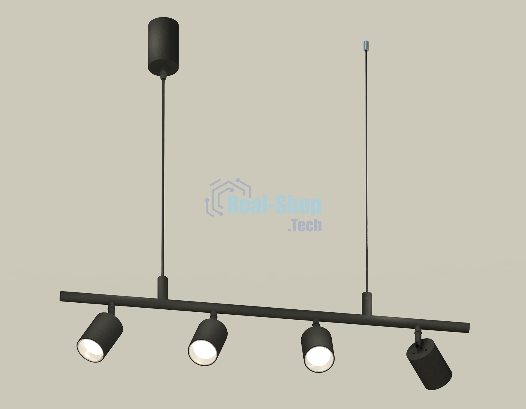 Светильник Ambrella light XB9002130/4 SBK/PSL черный песок/серебро полированное MR16 GU5.3 (С9002, С6313, N6112)