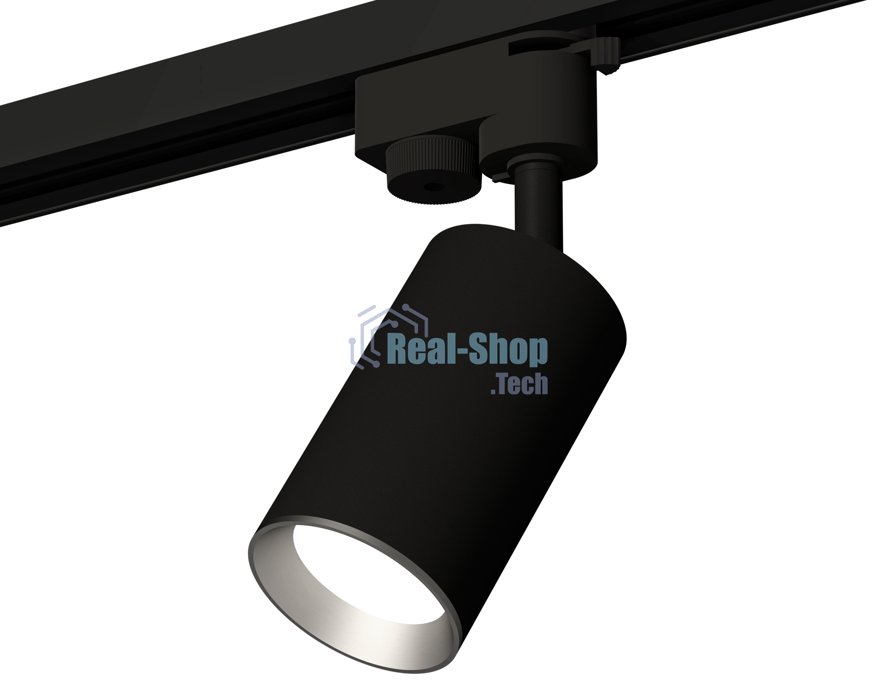 Светильник Ambrella light XT6323004 SBK/PSL черный песок/серебро полированное MR16 GU5.3 (A2521, C6323, N6104)