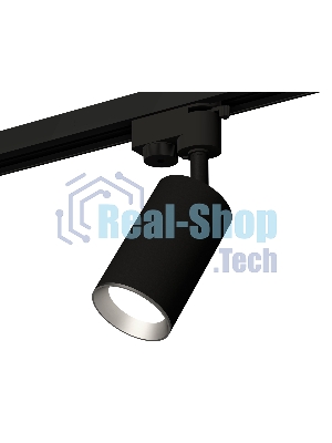 Светильник Ambrella light XT6323004 SBK/PSL черный песок/серебро полированное MR16 GU5.3 (A2521, C6323, N6104)