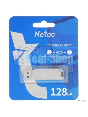 Флешка USB Netac U782C NT03U782C-128G-30PN dual USB 3.0+TypeC 128Gb, retail version