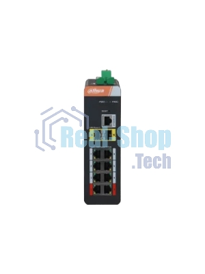 Коммутатор Dahua DH-IS4210-8GT-120 8x1 Гбит/с 2SFP 8PoE 120W управляемый