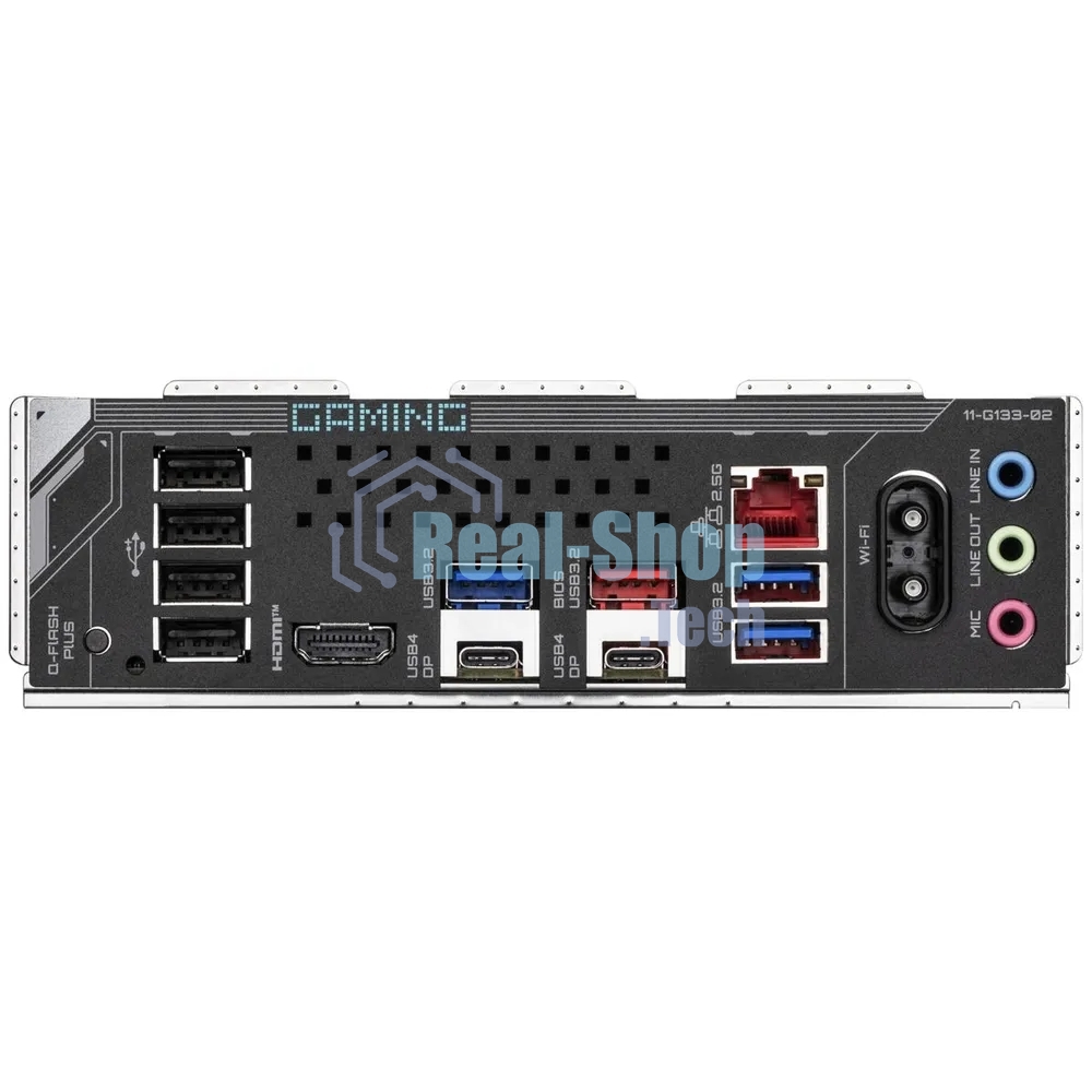 Материнская плата Gigabyte X870 GAMING X WIFI7, AM5, AMD X870, 4xDDR5, 4xSATA, 3xM.2, 1xPCI-E 5.0 x16, 2xPCI-E 3.0 x1, 1xHDMI, 1xUSB-C (DP), 1x 2.5Gb LAN, 4xUSB-A 2.0, 3xUSB-A 3.2 Gen 1, 1xUSB-A 3.2 Gen 2, 2xUSB-C 3.2 Gen 2 (USB4), 3x3.5 мм, 7.1, ATX
