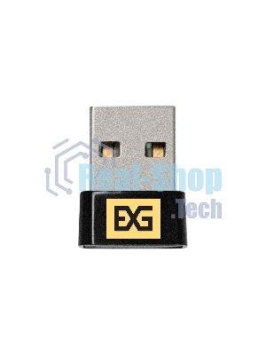 Сетевой адаптер Wi-Fi 6 ExeGate EX-W6-TX20U Nano (Wi-Fi AX (a/b/g/n/ax), 2.4 ГГц до 286 Мбит/с, внутренняя антенна, USB 2.0)