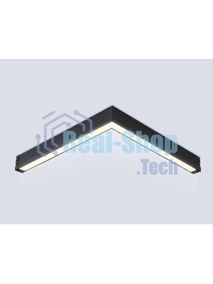 Светильник светодиодный угловой для шинопровода Magnetic Ambrella light GL1299 BK черный IP20 24W 3000K-6400K 220V 120° 342*367*42 (Без ПДУ)