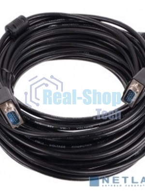 Кабель соединительный SVGA (15M/M) 20m 2 фильтра TV-COM QCG120H-20M