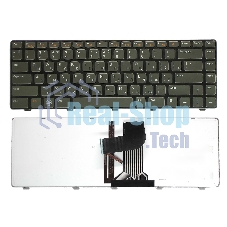 Клавиатура для ноутбука Dell XPS 15 L502X N4110 M5040 N5050 N5040 черная с подсветкой