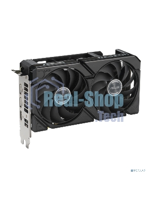 Видеокарта Asus PCI-E 5.0 DUAL-RX9060XT-16G AMD Radeon RX 9060XT 16Gb 128bit GDDR6 2550/20000 HDMIx1 DPx2 HDCP Ret