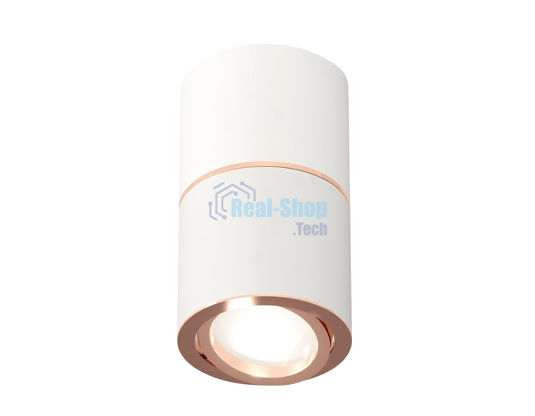 Светильник Ambrella Light XS7401220 SWH/PPG белый песок/золото розовое полированное MR16 GU5.3 (C7401, A2073, C7401, N7005)