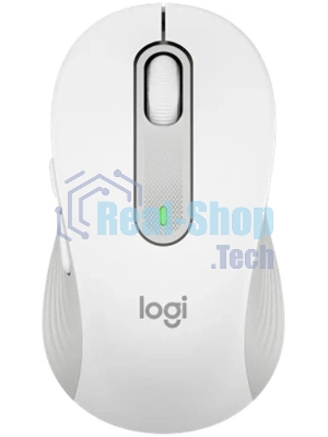 Мышь беспроводная Logitech Signature M650 белый, 4000 dpi, радиоканал, Bluetooth, USB, кнопки - 5
