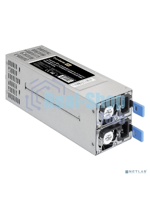 Блок питания серверный 2U Redundant 2x1000W ExeGate EX292323RUS Industrial-RTS1000 (APFC, КПД 94% (80 PLUS Platinum), 4 см fan, 24pin, 2x(4+4)pin, 2PCIe, 2SATA, 6IDE, Cable Management)