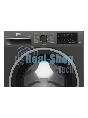 Стиральная машина Beko B3WFR572AB темно-серый, загрузка фронтальная 7 кг, 1200 об/мин., класс: А