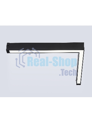 Светильник светодиодный угловой для шинопровода Magnetic Ambrella light GL1299 BK черный IP20 24W 3000K-6400K 220V 120° 342*367*42 (Без ПДУ)