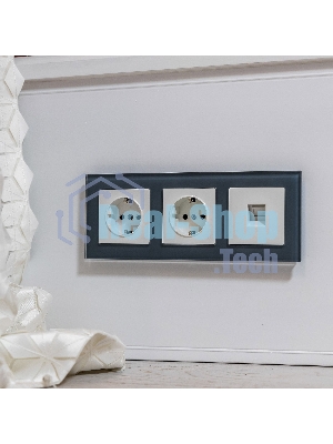 Розетка Ethernet RJ-45 (белый)