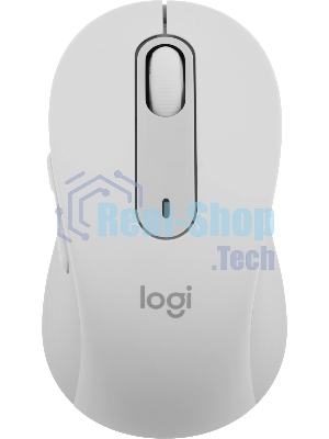 Мышь беспроводная Logitech Signature M650 белый, 4000 dpi, радиоканал, Bluetooth, USB, кнопки - 5