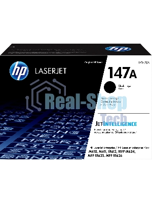 Картридж лазерный HP 147A W1470A черный (10500 стр.) для HP LaserJet M610dn