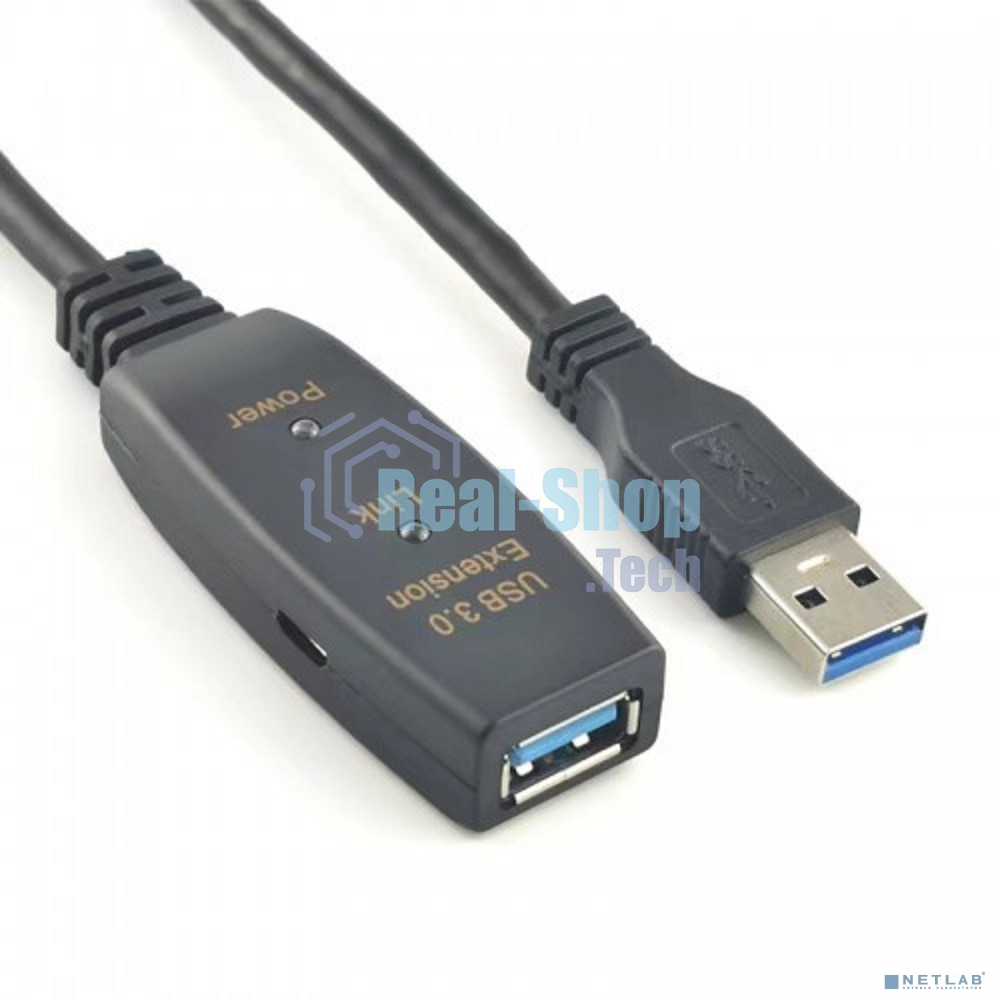Кабель KS-is KS-776-10 USB 3.2 Gen 1 AM AF 10м активный