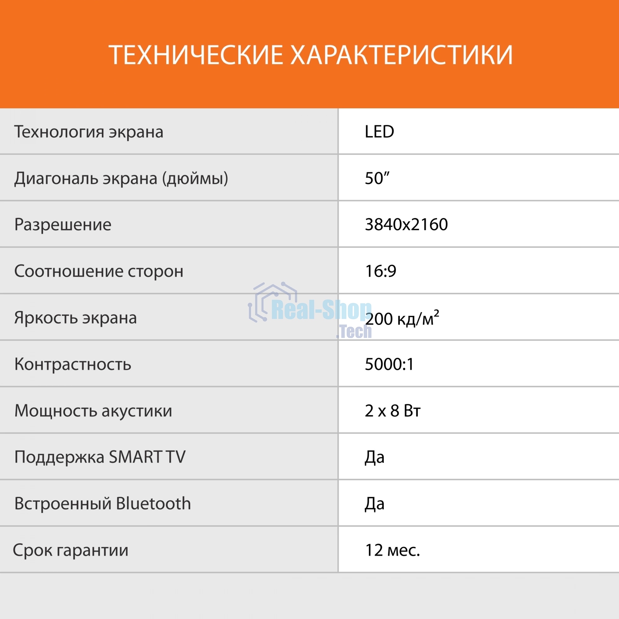 Телевизор SunWind 50
