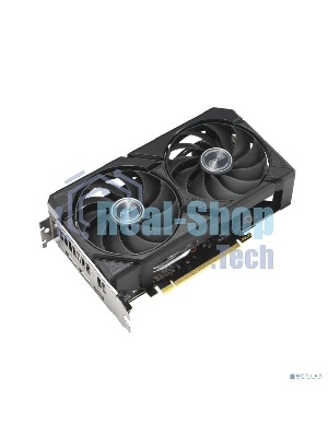 Видеокарта Asus PCI-E 5.0 DUAL-RX9060XT-16G AMD Radeon RX 9060XT 16Gb 128bit GDDR6 2550/20000 HDMIx1 DPx2 HDCP Ret