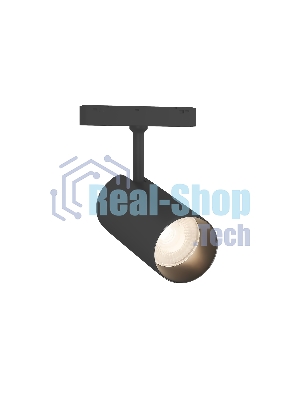 Трековый акцентный светильник Ambrella light GL4435 BK черный IP20 20W 3CCT 3000-6000K SMART 48V 24° D65*140