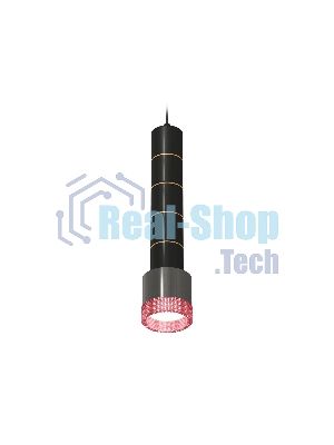 Светильник Ambrella Light XP8115015 DCH/PI черный хром/розовый GX53