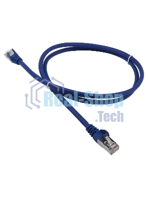 Патч-корд LANMASTER LSZH FTP cat.5e, 5.0 м, синий