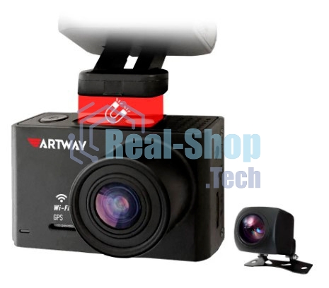 Видеорегистратор Artway AV-701 черный 2160x3840 2160p 170гр. GPS