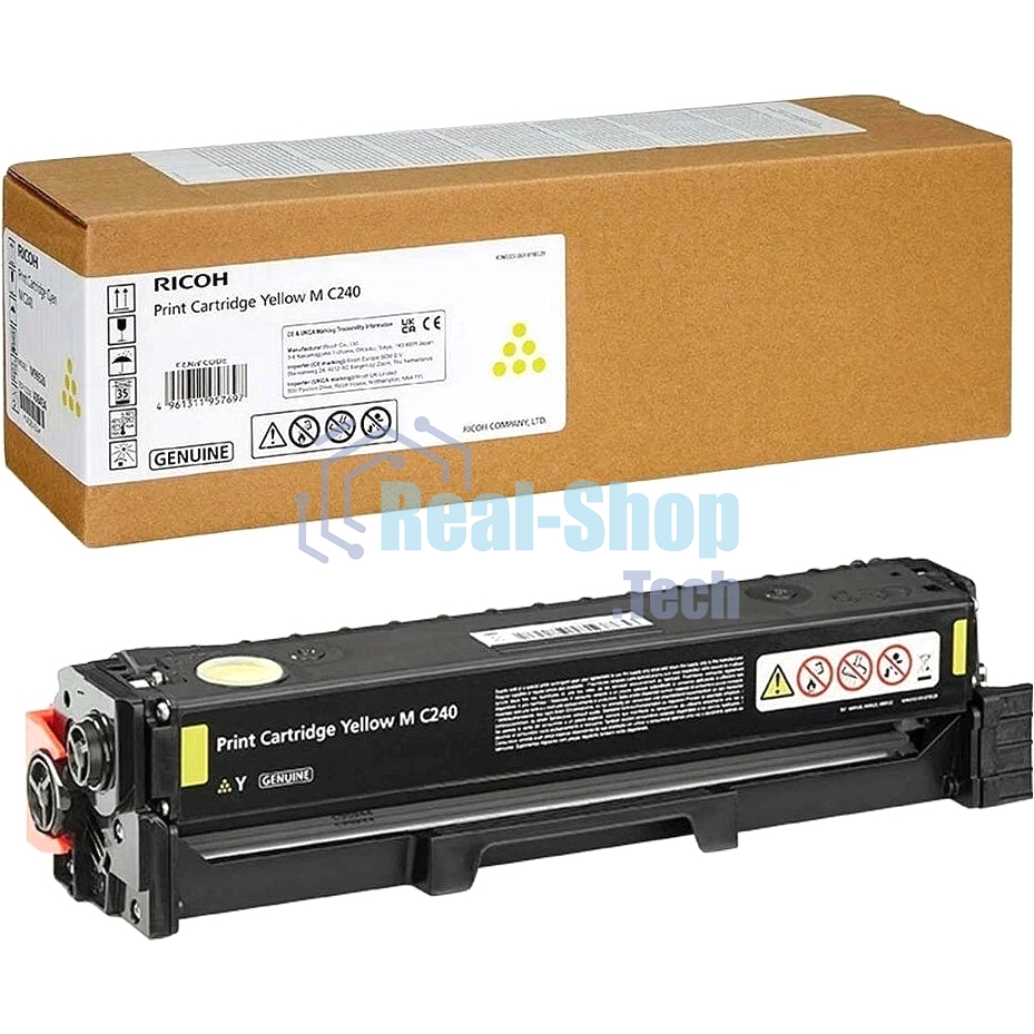 Принт-картридж тип M C240 желтый, Ricoh C240FW (4,5K)